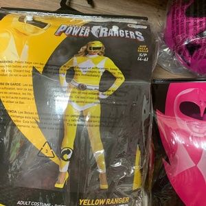 Yellow Women's Power Ranger Costume